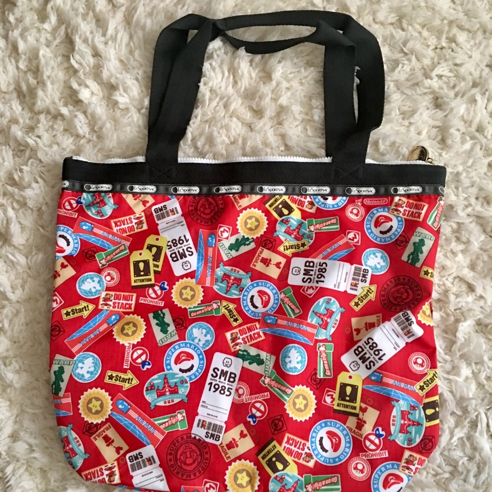 Limited Edition LeSportsac X Nintendo Tote - Picture 4 of 7